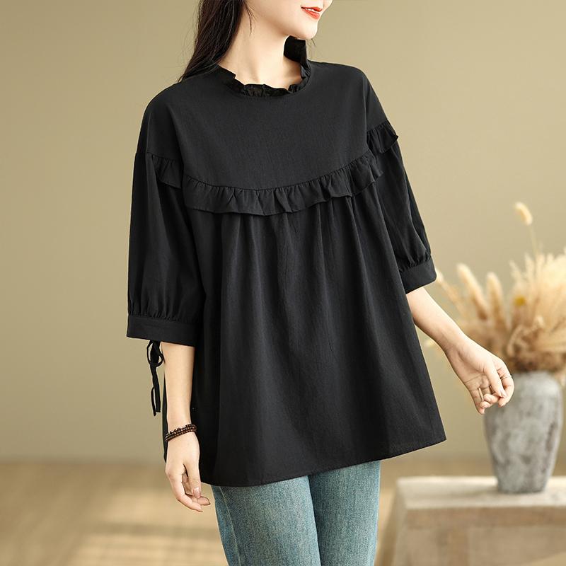 Dimanaf 2025 Лето Плюс Размер Футболка Женская Винтаж Свободные Однотонные Базовые Черные Топы Футболки Макси XL чёрный
Dimanaf 2025 Лето Плюс Размер Футболка Женская Винтаж Свободные Однотонные Базовые Черные Топы Футболки Макси XL чёрный