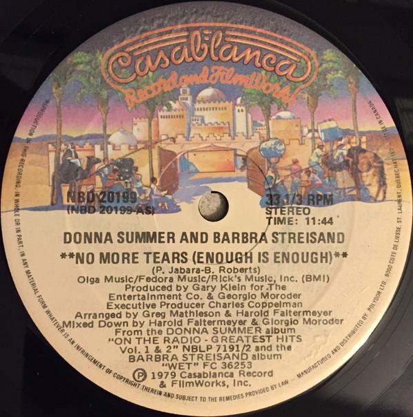 12inch Record DONNA SUMMER BARBRA STREISAND No More Tears Enough Is Enough NBD20199 Casablanca 1979 Canada Dance Electronica Used
12inch Record DONNA SUMMER BARBRA STREISAND No More Tears Enough Is Enough NBD20199 Casablanca 1979 Canada Dance Electronica Used
