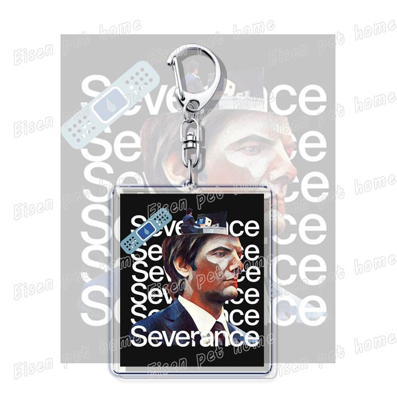 Classic Tv Show Severance Keychains for Accessories Bag Mr Milchick Lumon Key Chain Ring Jewelry Retro Gifts Keyrings
Classic Tv Show Severance Keychains for Accessories Bag Mr Milchick Lumon Key Chain Ring Jewelry Retro Gifts Keyrings