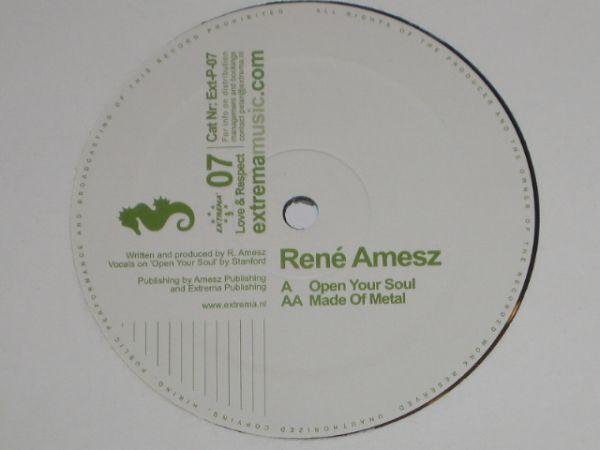 12inch Record REN AMESZ - Open Your Soul EXTP07 Extrema 2003 Netherland Dance & Electronica Used
12inch Record REN AMESZ - Open Your Soul EXTP07 Extrema 2003 Netherland Dance & Electronica Used