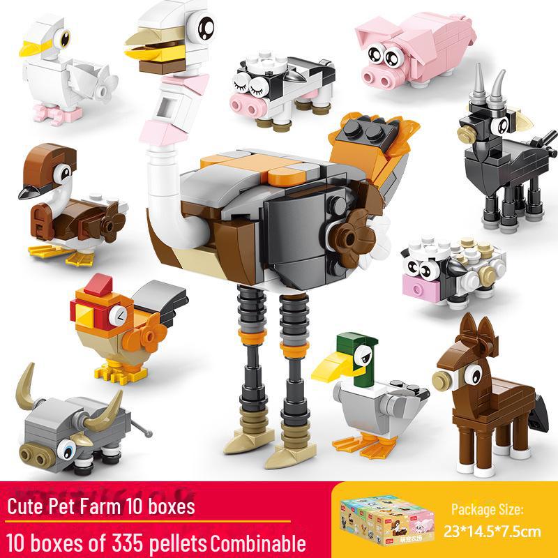 Lele Brothers Bird Paradise Building Blocks - Образовательная головоломка-модель попугая для детей
Lele Brothers Bird Paradise Building Blocks - Образовательная головоломка-модель попугая для детей