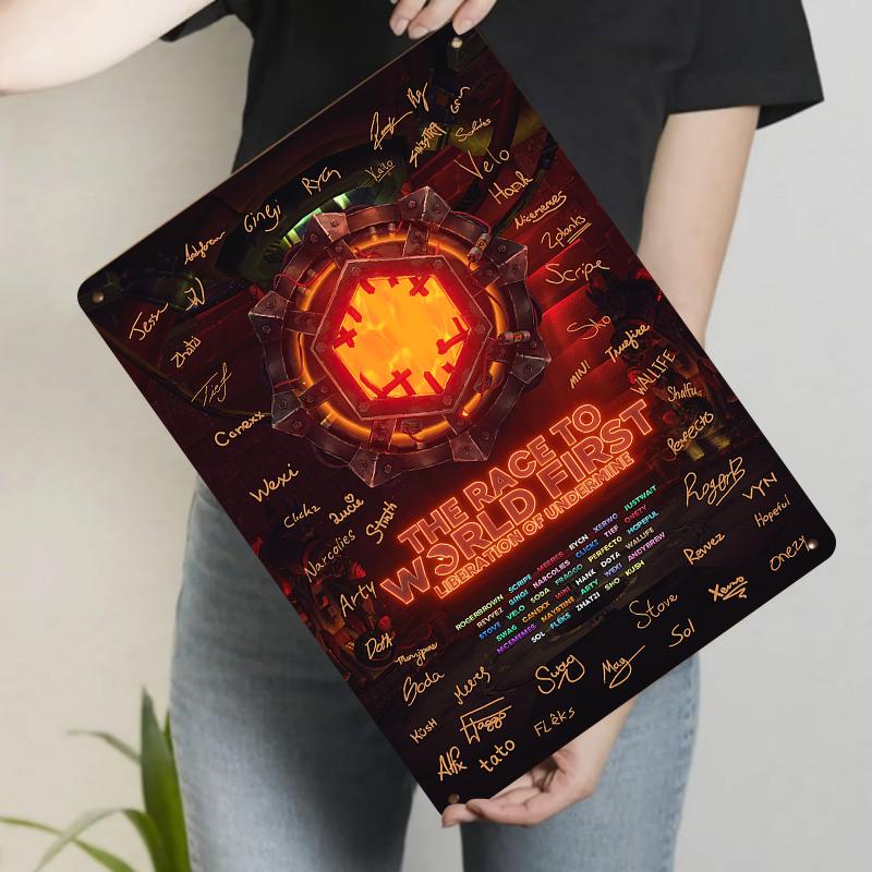 Custom Game Theme Metal Tin Sign Creative Decorative Wall Art Home Living Room Study Hanging 20x30cm(7.8x11.8inch)
Custom Game Theme Metal Tin Sign Creative Decorative Wall Art Home Living Room Study Hanging 20x30cm(7.8x11.8inch)