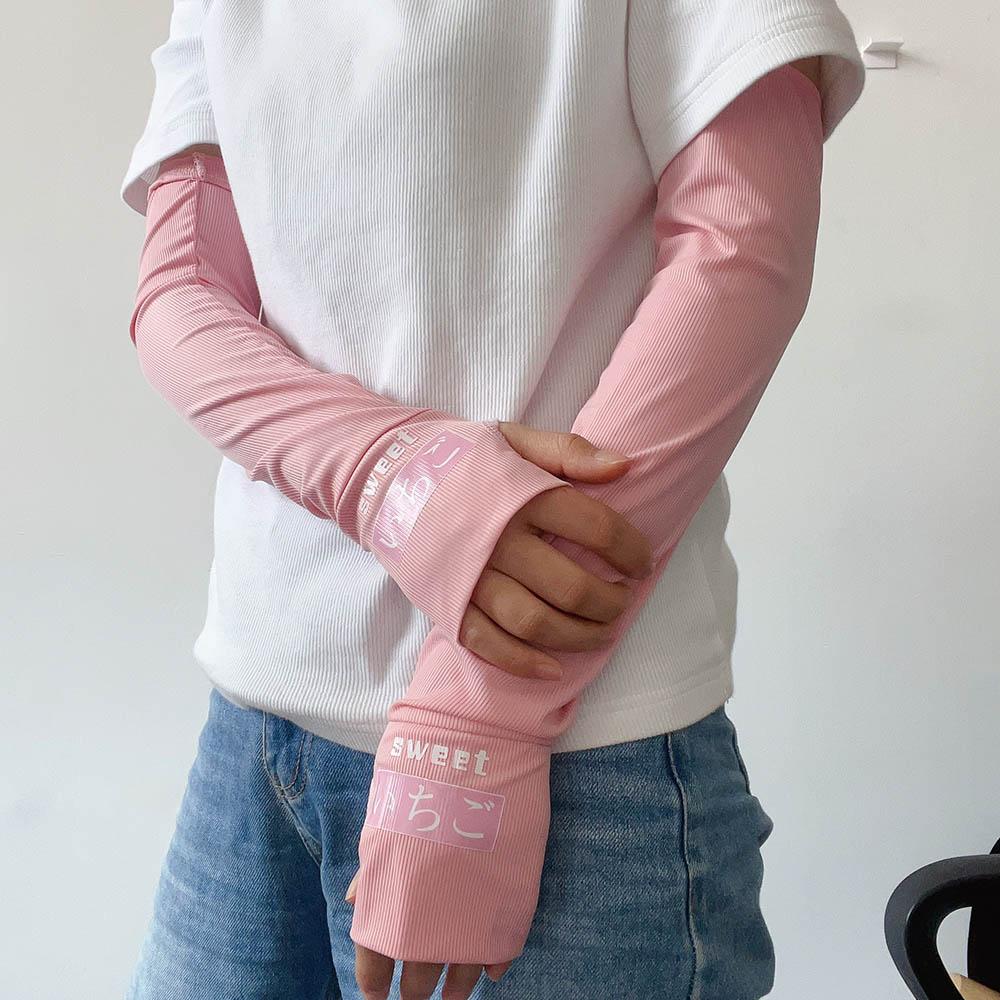 Women Sunscreen Sleeves Half Finger Sleeves Sunscreen Hand Sleeve Sun UV Protection Hand Cover
Women Sunscreen Sleeves Half Finger Sleeves Sunscreen Hand Sleeve Sun UV Protection Hand Cover