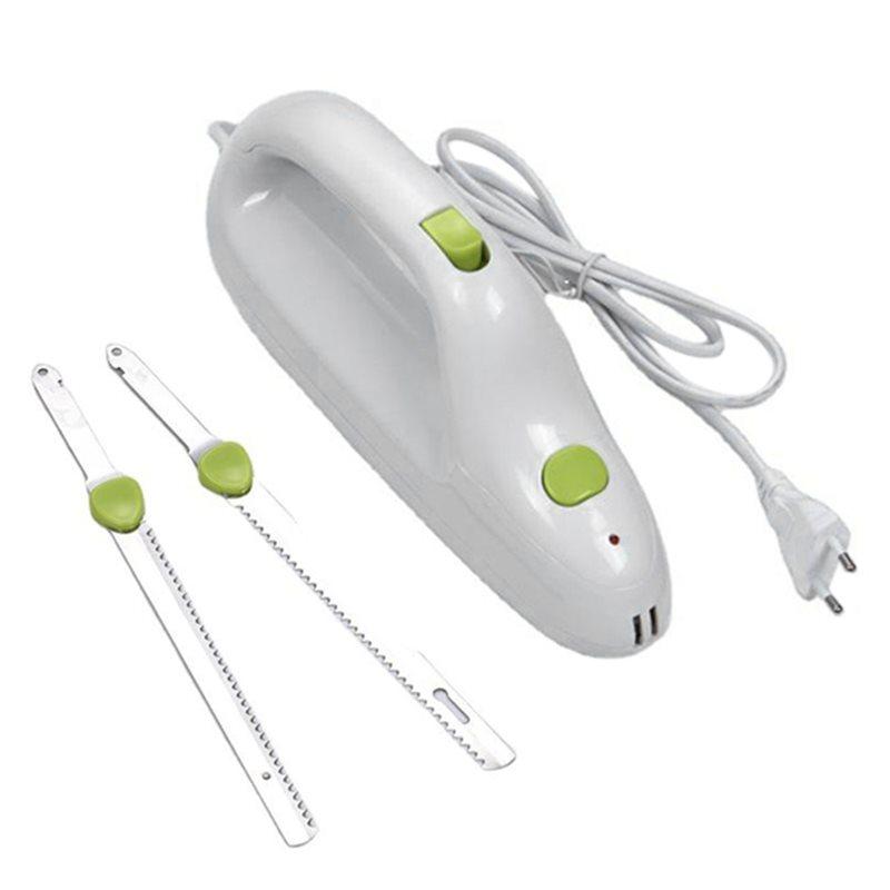 Handheld Electric Serrated Bread Knife For Home Kitchen Cold Meat Ham Turkey Carving Knife Stainless Steel EU Plug
Handheld Electric Serrated Bread Knife For Home Kitchen Cold Meat Ham Turkey Carving Knife Stainless Steel EU Plug