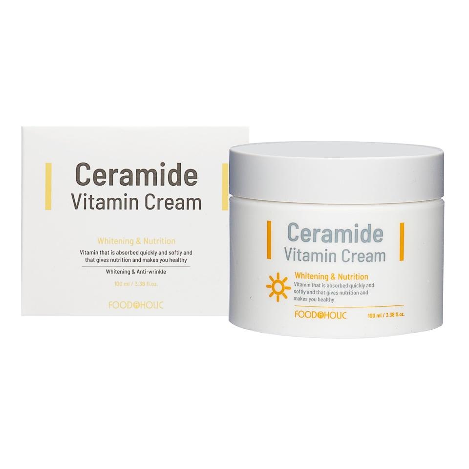 FOODAHOLIC CERAMIDE VITAMIN CREAM Антивозрастной функциональный крем для лица с керамидами 100 мл,
FOODAHOLIC CERAMIDE VITAMIN CREAM Антивозрастной функциональный крем для лица с керамидами 100 мл,
