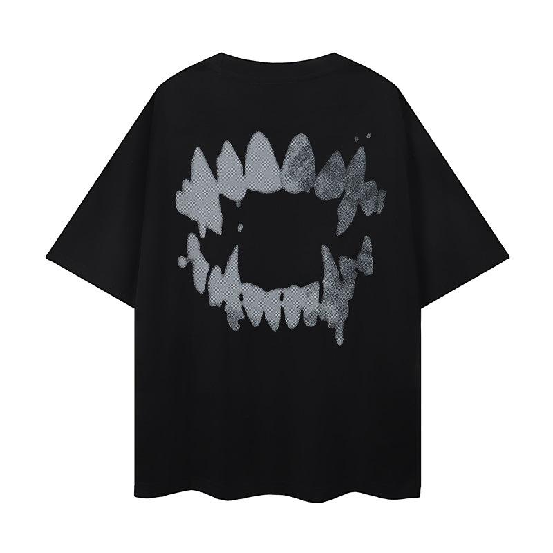 Edgy Fangs Graphic TShirt Casual Daily Short Sleeve Tee for Unisex Women Unique GraffitiTextured Fang EleUnisext Stylish Design Top 4XL
Edgy Fangs Graphic TShirt Casual Daily Short Sleeve Tee for Unisex Women Unique GraffitiTextured Fang EleUnisext Stylish Design Top 4XL