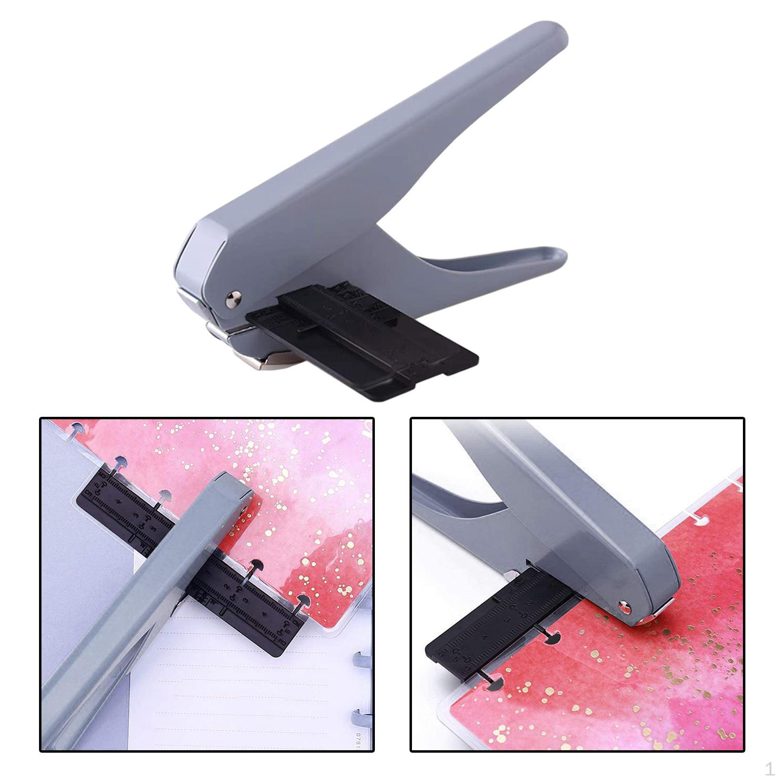 Metal Single Handheld Hole Paper Punch Punchers with Soft-Handled Clothing Ticket DIY Card Making Gray
Metal Single Handheld Hole Paper Punch Punchers with Soft-Handled Clothing Ticket DIY Card Making Gray