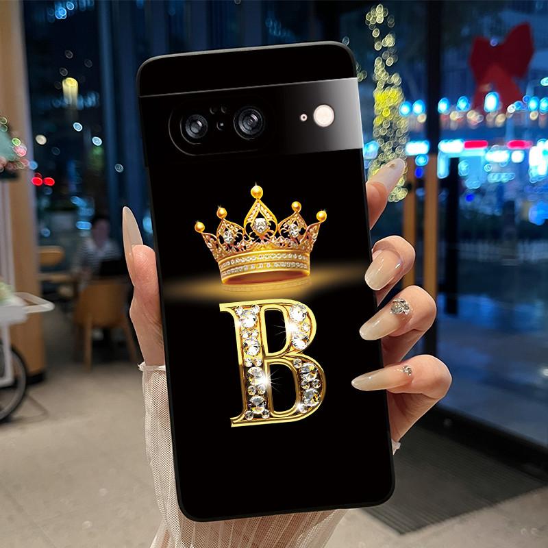 Elegant Letter Crown Pattern Phone Case For Google Pixel 8 Soft Silicone Shockproof Black Case For Google Pixel 8a Casing Google Pixel 8
Elegant Letter Crown Pattern Phone Case For Google Pixel 8 Soft Silicone Shockproof Black Case For Google Pixel 8a Casing Google Pixel 8