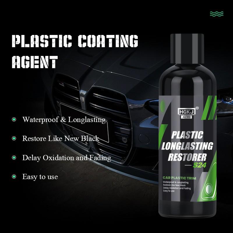HGKJ AUTO-S24 100ml Longlasting Plastic Restorer Car Vehicle Trim Coating Renovator Repair Liquid Type A
HGKJ AUTO-S24 100ml Longlasting Plastic Restorer Car Vehicle Trim Coating Renovator Repair Liquid Type A