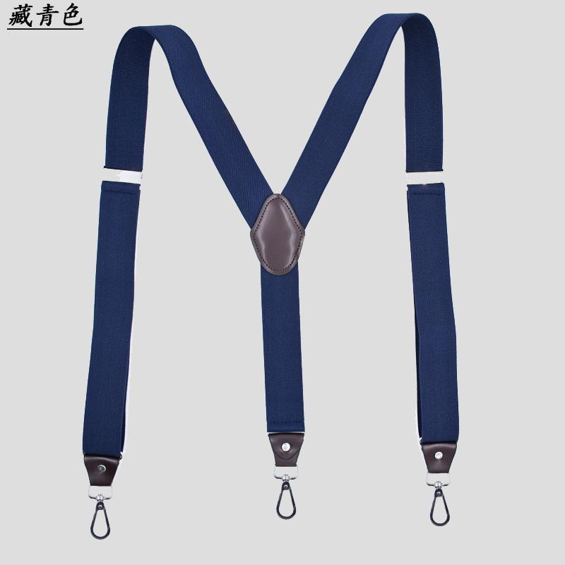 Fashion Man s Suspenders Hook Braces Elastic Adjustable Suspensorio BretellesTirantes Casual Trousers Ligas Father s Gift темно-синий
Fashion Man s Suspenders Hook Braces Elastic Adjustable Suspensorio BretellesTirantes Casual Trousers Ligas Father s Gift темно-синий
