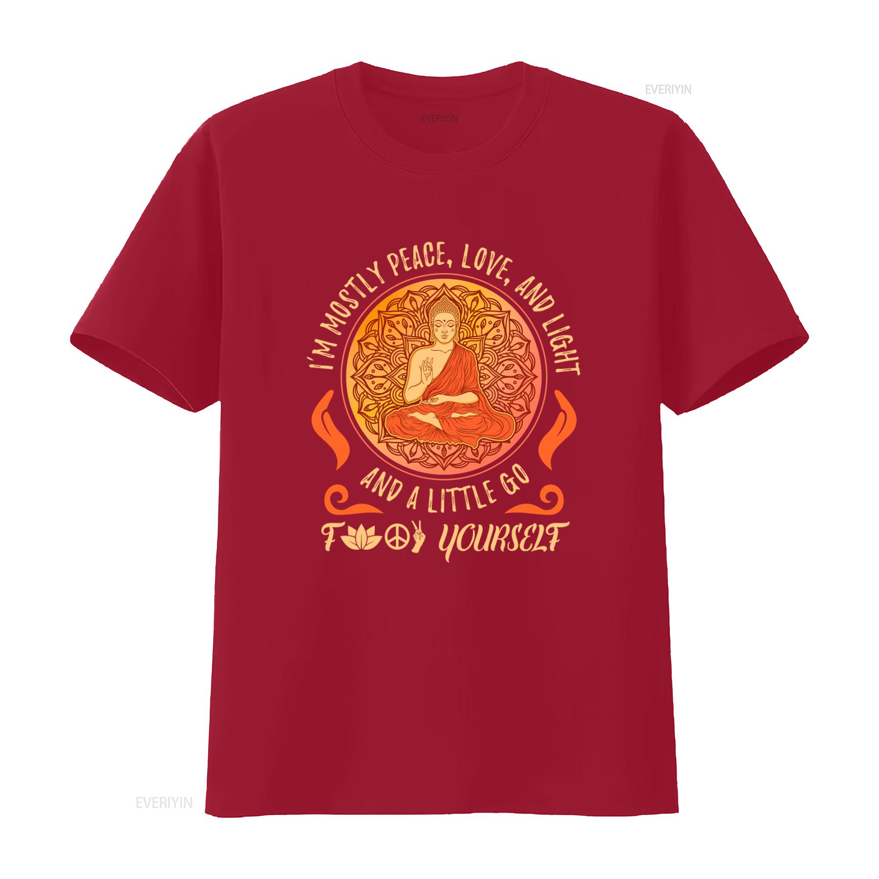 IM Mostly Peace Love And Light A Little Go F Yourself T Shirt Yoga For Instructor Vintage vintage Washed Slightly Soft homme S
IM Mostly Peace Love And Light A Little Go F Yourself T Shirt Yoga For Instructor Vintage vintage Washed Slightly Soft homme S