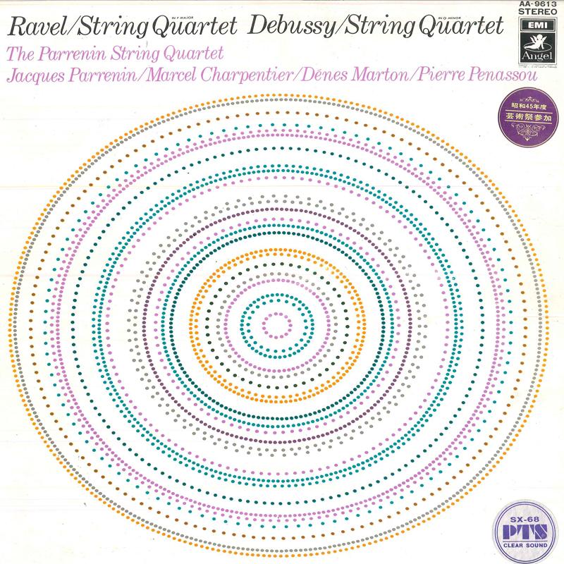 LP Record QUATUOR PARRENIN RavelString Quartet In F Majordeb AA9613 ANGEL Japan Classical Used
LP Record QUATUOR PARRENIN RavelString Quartet In F Majordeb AA9613 ANGEL Japan Classical Used