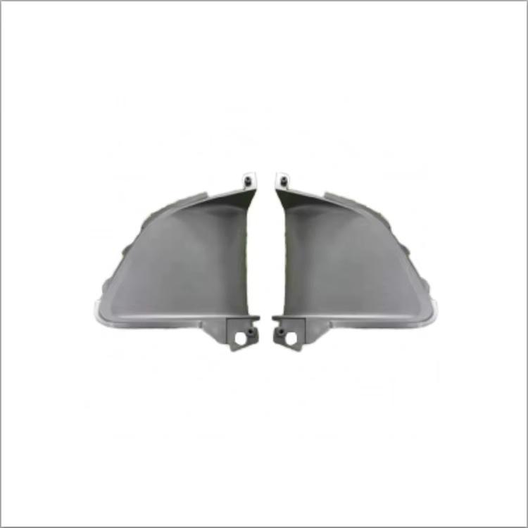 The LR099126 and LR099127 are compatible with Land Rover Range Rover front bumper inner air ducts. LR099127
The LR099126 and LR099127 are compatible with Land Rover Range Rover front bumper inner air ducts. LR099127
