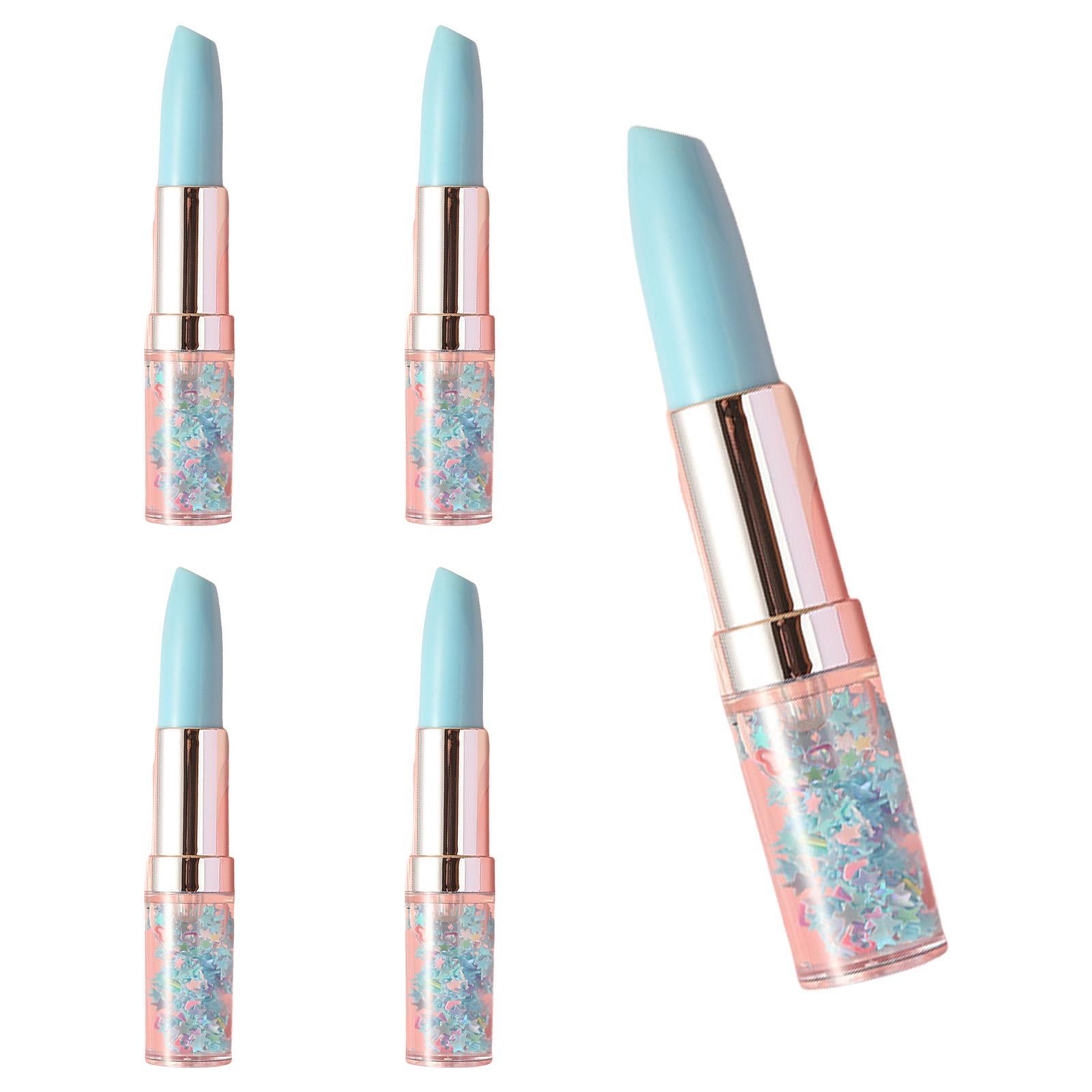 5 шт. Хайлайтер у формі помади, ручка-хайлайтер, флуоресцентна ручка, набір хайлайтерів, шкільне приладдя для планера синій
5 шт. Хайлайтер у формі помади, ручка-хайлайтер, флуоресцентна ручка, набір хайлайтерів, шкільне приладдя для планера синій