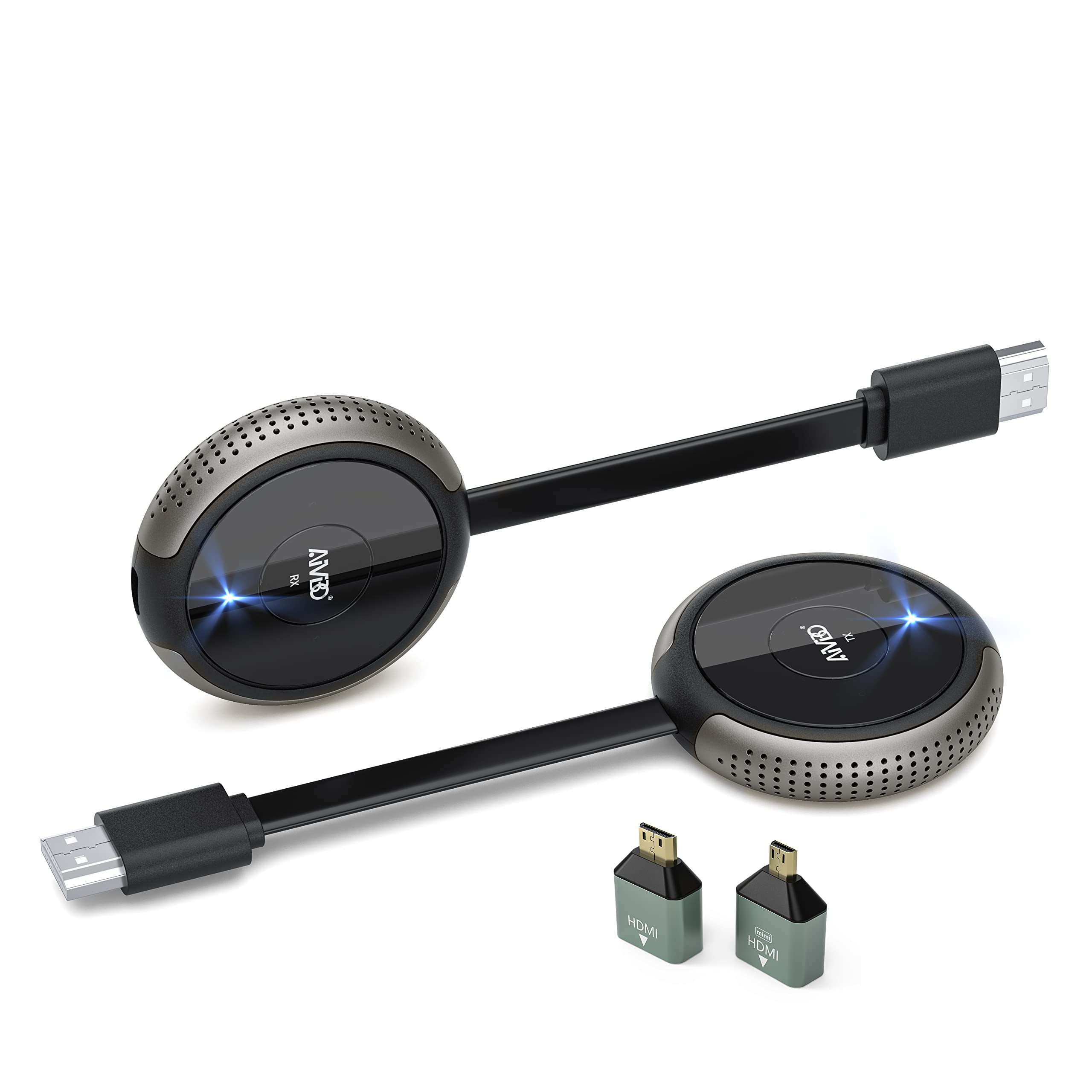 TIMBOOTECH HDMI Wireless Low Latency Wireless HDMI Compliance HDMI Extender Wireless Transmitter 4K Easy Connection Up to 50m Wireless Transmission
TIMBOOTECH HDMI Wireless Low Latency Wireless HDMI Compliance HDMI Extender Wireless Transmitter 4K Easy Connection Up to 50m Wireless Transmission