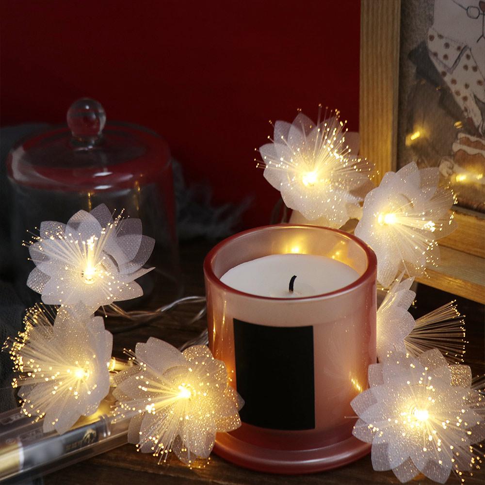 Battery Powered Fiber Optic Flower String Lights LED Christmas Tree Flower Lights Camping 1.5M-Warm White
Battery Powered Fiber Optic Flower String Lights LED Christmas Tree Flower Lights Camping 1.5M-Warm White