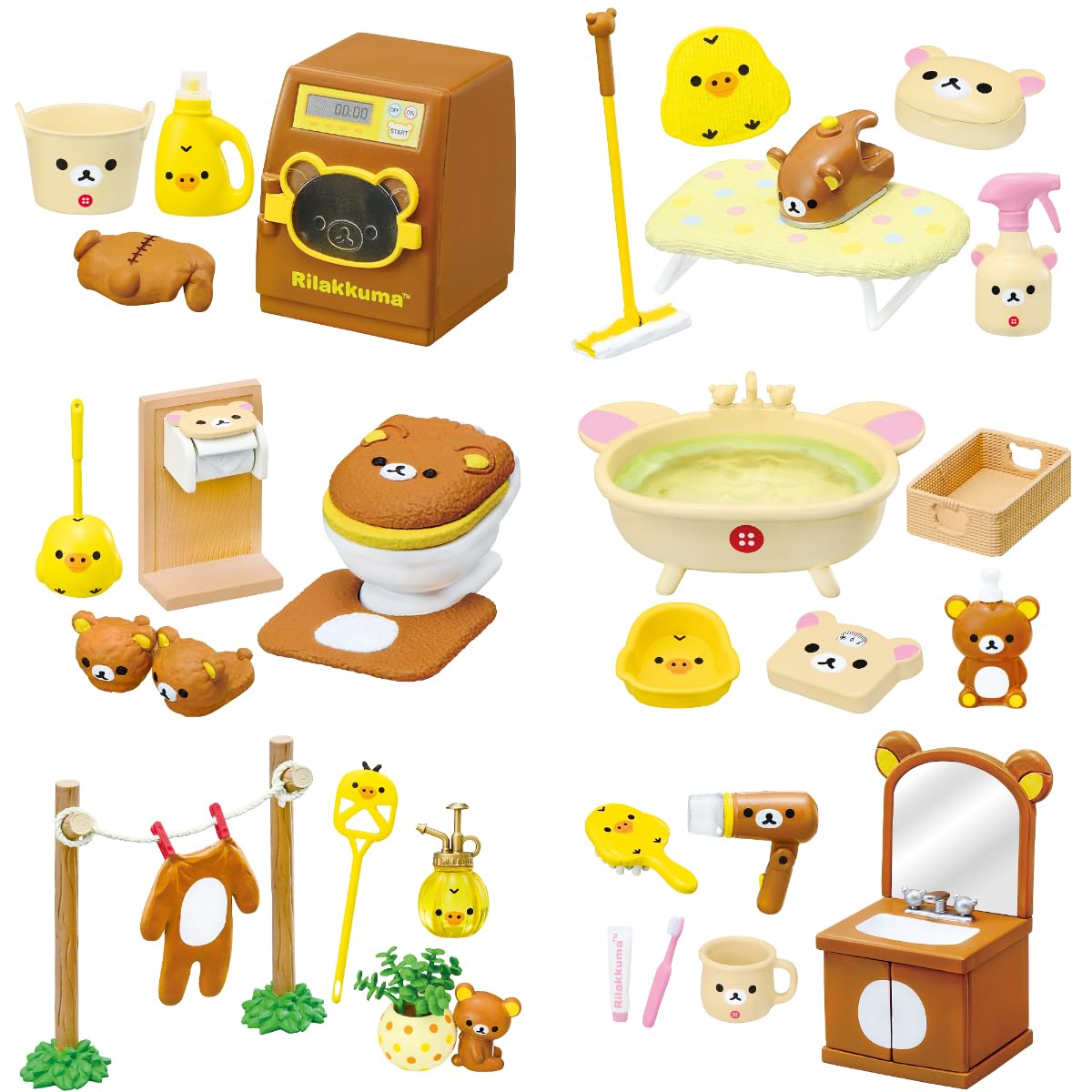 RE-MENT Rilakkuma Почувствуйте себя обновленным с Rilakkuma Room 1BOX Приблизительно В115 x Ш70 x Г50 мм Изготовлен из ПВХ, АБС
RE-MENT Rilakkuma Почувствуйте себя обновленным с Rilakkuma Room 1BOX Приблизительно В115 x Ш70 x Г50 мм Изготовлен из ПВХ, АБС
