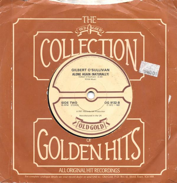 7inch Record GILBERT OSULLIVAN Clair OG9132 Old Gold UK Pop Used
7inch Record GILBERT OSULLIVAN Clair OG9132 Old Gold UK Pop Used
