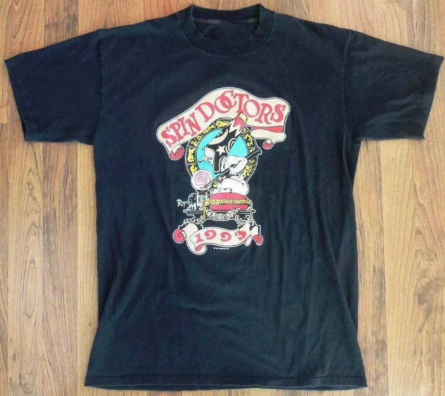 1992 SPIN DOCTORS BLACK CONCERT Black All Size Unisex T-Shirt Unisex T-Shirt M
1992 SPIN DOCTORS BLACK CONCERT Black All Size Unisex T-Shirt Unisex T-Shirt M