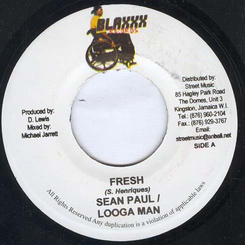 7inch Record SEAN PAUL & LOOGA MAN / TAMI CHYNN - Fresh / Everytime NONE Blaxxx Records 2005 Jamaica Reggae, Ska & Dub Used
7inch Record SEAN PAUL & LOOGA MAN / TAMI CHYNN - Fresh / Everytime NONE Blaxxx Records 2005 Jamaica Reggae, Ska & Dub Used