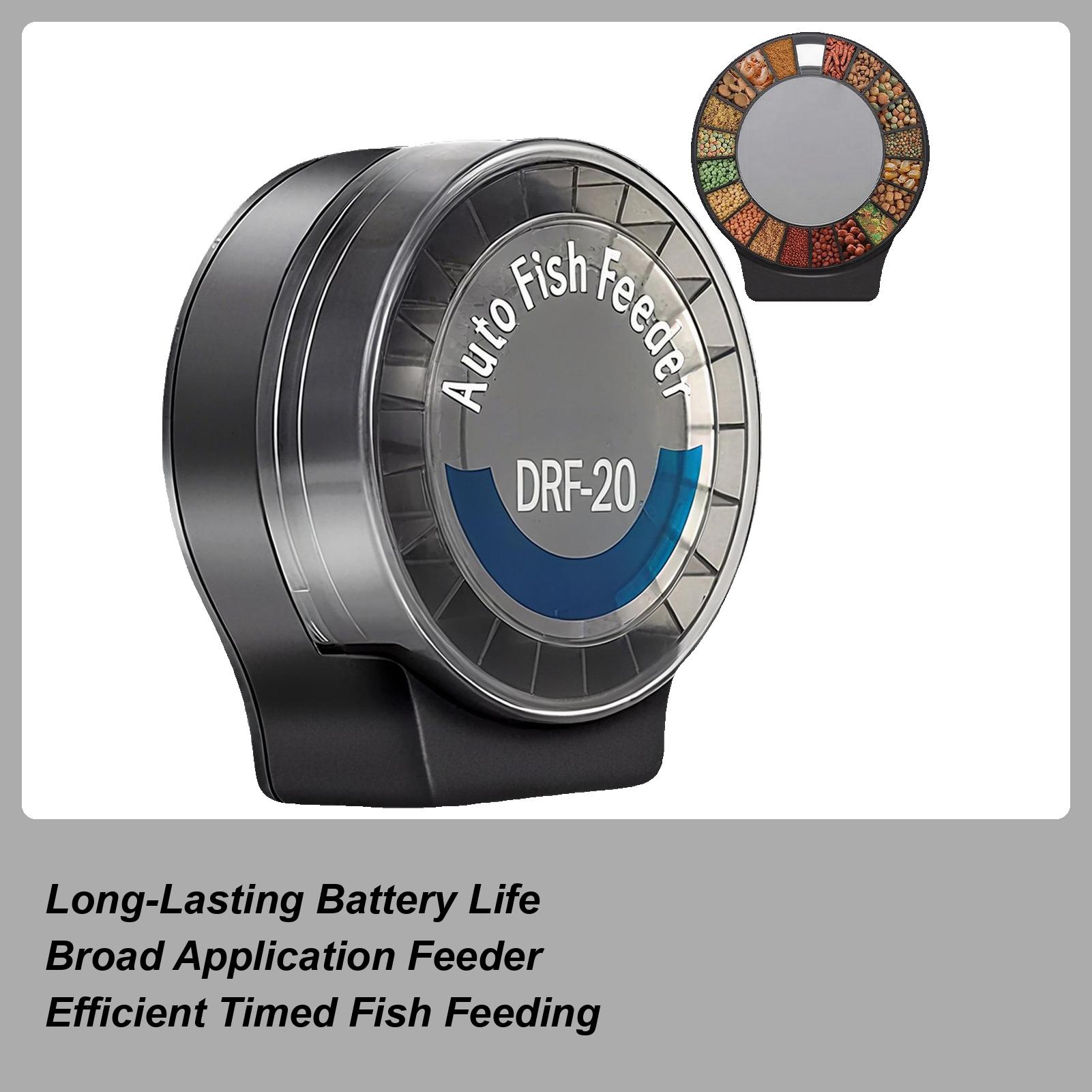 Automatic Fish Feeder, 140ml Programmable Aquarium Feeder with 6-Level Portion Control & Daily Timer, for Home Office Fish Tank China Mainland
Automatic Fish Feeder, 140ml Programmable Aquarium Feeder with 6-Level Portion Control & Daily Timer, for Home Office Fish Tank China Mainland
