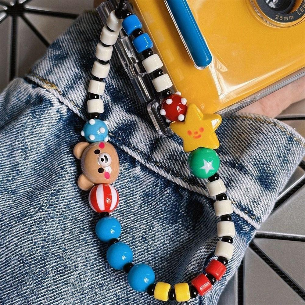 Hanging Cord Beads Phone Chain Lukcy Letter Phone Lanyard Cartoon Phone Wrist Strap Jewelry Gift Style 3
Hanging Cord Beads Phone Chain Lukcy Letter Phone Lanyard Cartoon Phone Wrist Strap Jewelry Gift Style 3