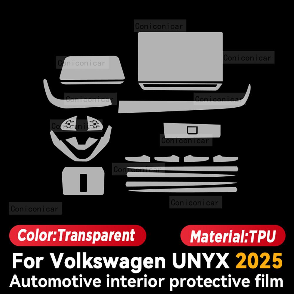 TPU For Volkswagen UNYX 2025 Transparent Protective Film Car Interior Central Control Navigation Panel Cover Accessories Left rudder
TPU For Volkswagen UNYX 2025 Transparent Protective Film Car Interior Central Control Navigation Panel Cover Accessories Left rudder