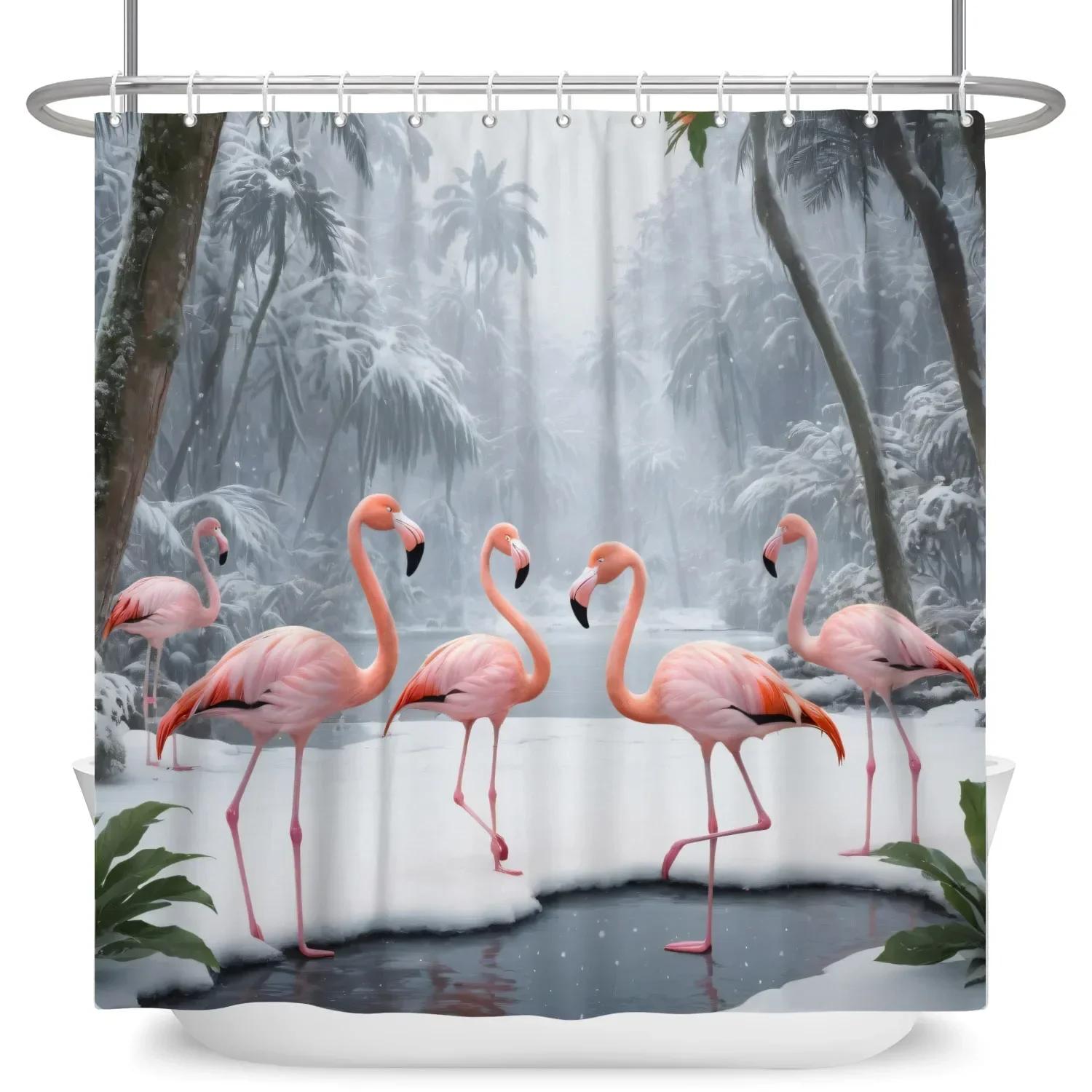 Merry Christmas Shower Curtain Winter Snow Christmas Tree Polyester Fabric Bathroom Curtain Waterproof Bathtub Screen With Hooks W60H190(CM)-1 Pcs
Merry Christmas Shower Curtain Winter Snow Christmas Tree Polyester Fabric Bathroom Curtain Waterproof Bathtub Screen With Hooks W60H190(CM)-1 Pcs