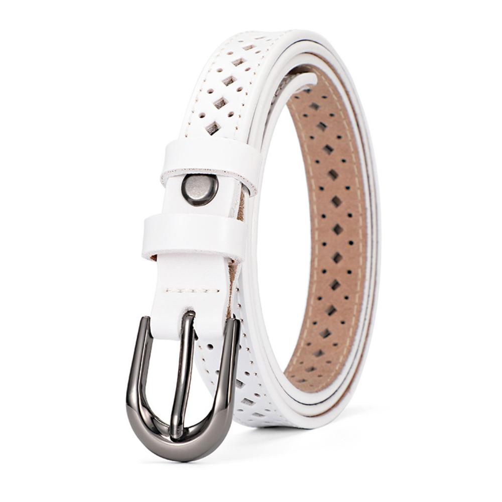 Leather Versatile Hollowed-out Belt Adjustable Metal Buckle Belt Clothing Accessories
Leather Versatile Hollowed-out Belt Adjustable Metal Buckle Belt Clothing Accessories