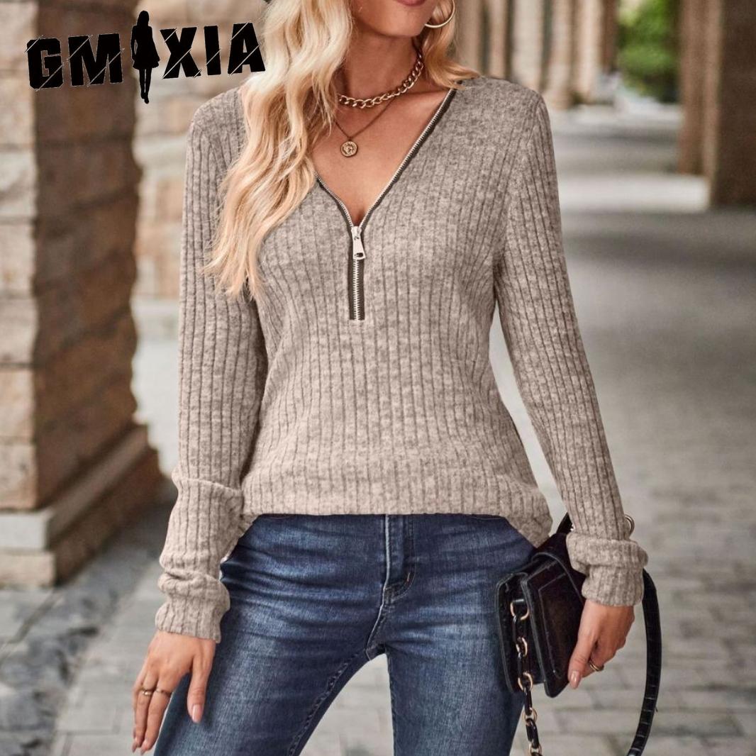 GMXIA Autumn Solid Color Pit Strip Brushed Casual V-neck Splice Zipper Long Sleeve Base S бордовый
GMXIA Autumn Solid Color Pit Strip Brushed Casual V-neck Splice Zipper Long Sleeve Base S бордовый