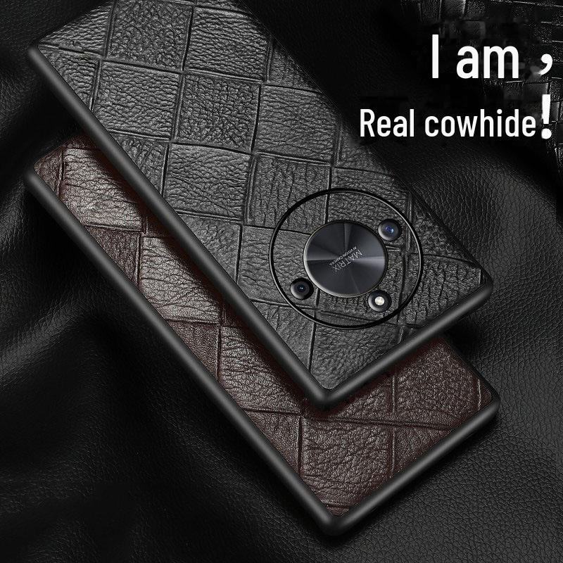 Honor X50 Leather Diamond Pattern Full Cover Case - Genuine Leather Protective Cover for Honor X50i X50i чорний
Honor X50 Leather Diamond Pattern Full Cover Case - Genuine Leather Protective Cover for Honor X50i X50i чорний