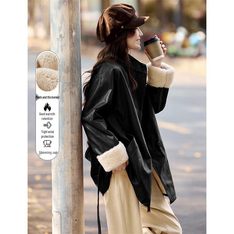 Urban Chic Relaxed Lapel Winter Jacket L
Urban Chic Relaxed Lapel Winter Jacket L