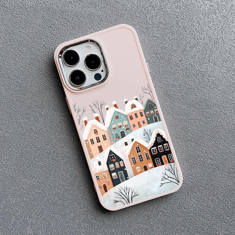 Winter Snow Street Scenery Silicone Phone Case For iPhone 13 12 11 Pro Max 16 15 Pro Max 14 Plus XR XS X SE2 Shockproof Covers iphone 13ProMax
Winter Snow Street Scenery Silicone Phone Case For iPhone 13 12 11 Pro Max 16 15 Pro Max 14 Plus XR XS X SE2 Shockproof Covers iphone 13ProMax