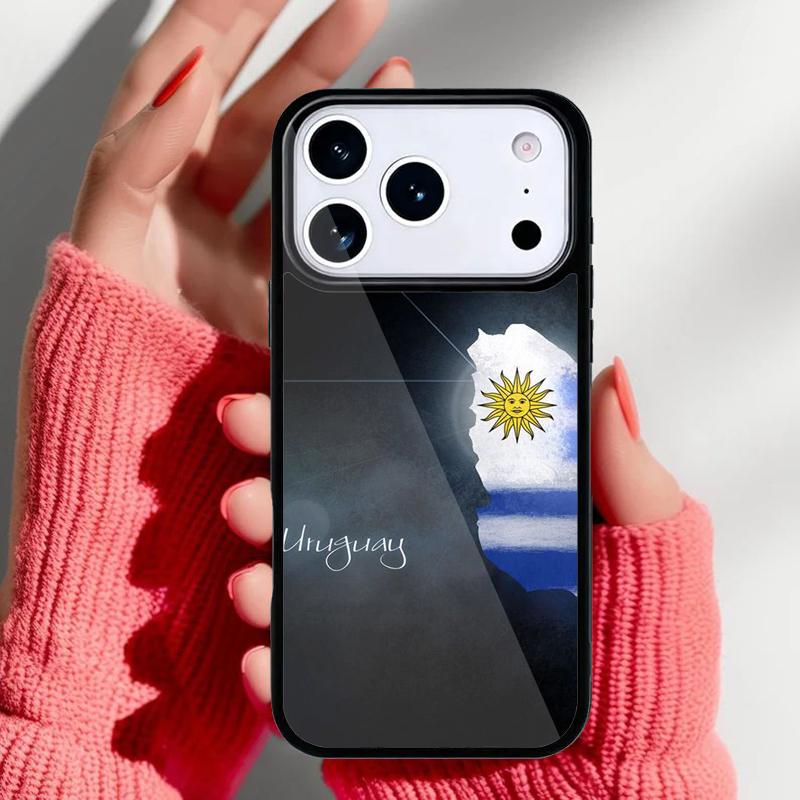 Uruguay National Flag Phone Case for iPhone 17 Air 16e 15 14 13 Pro Max Back Cover for 12 11 Pro Coque iPhone 13 Pro
Uruguay National Flag Phone Case for iPhone 17 Air 16e 15 14 13 Pro Max Back Cover for 12 11 Pro Coque iPhone 13 Pro