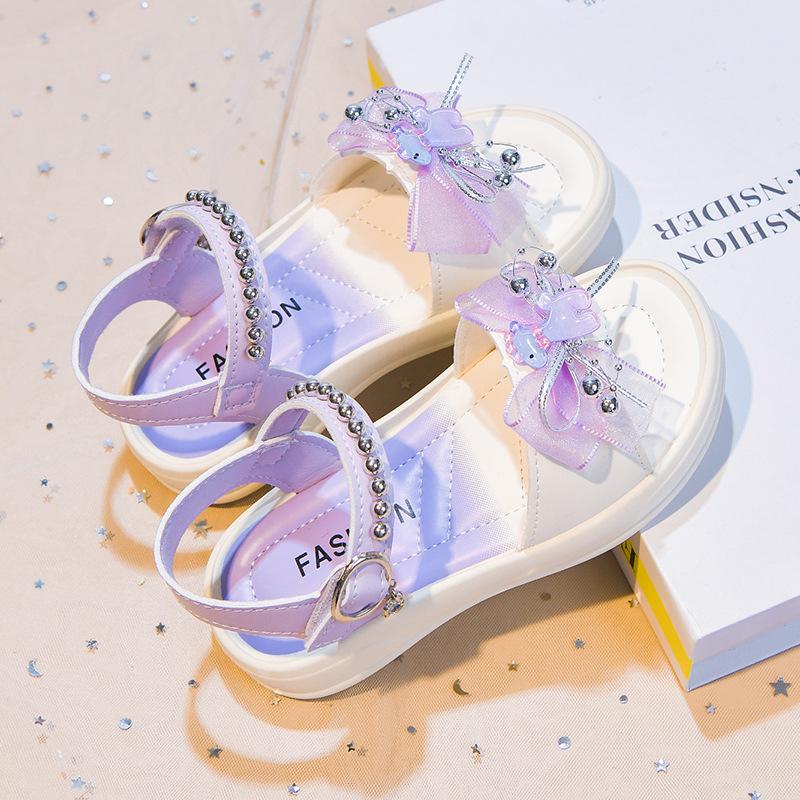 Summer Princess Kids Sandals Ultra Soft Sole Beach Shoes Fashion Soft Bottom Children Footwear size 37 фіолетовий
Summer Princess Kids Sandals Ultra Soft Sole Beach Shoes Fashion Soft Bottom Children Footwear size 37 фіолетовий