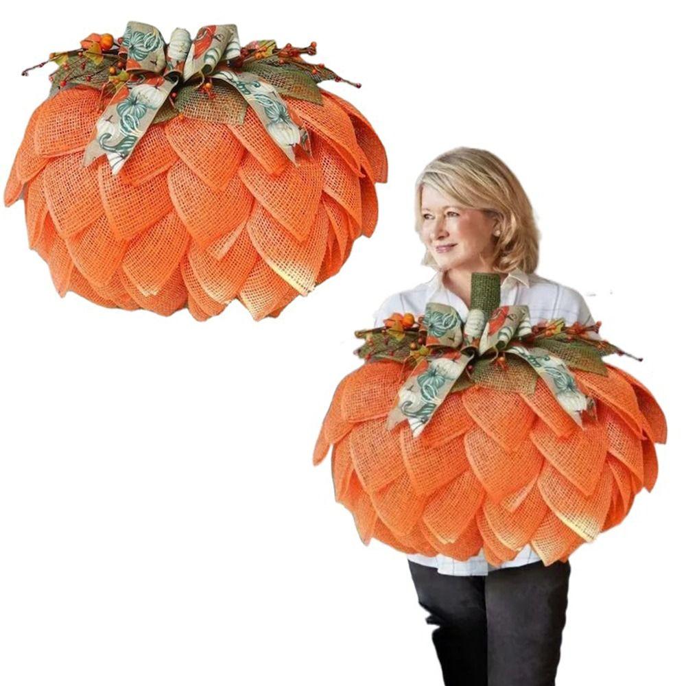 Not Easy To Deform Pumpkin Wreaths High Quality Halloween Garland Door Hanging Decoration Autumn
Not Easy To Deform Pumpkin Wreaths High Quality Halloween Garland Door Hanging Decoration Autumn