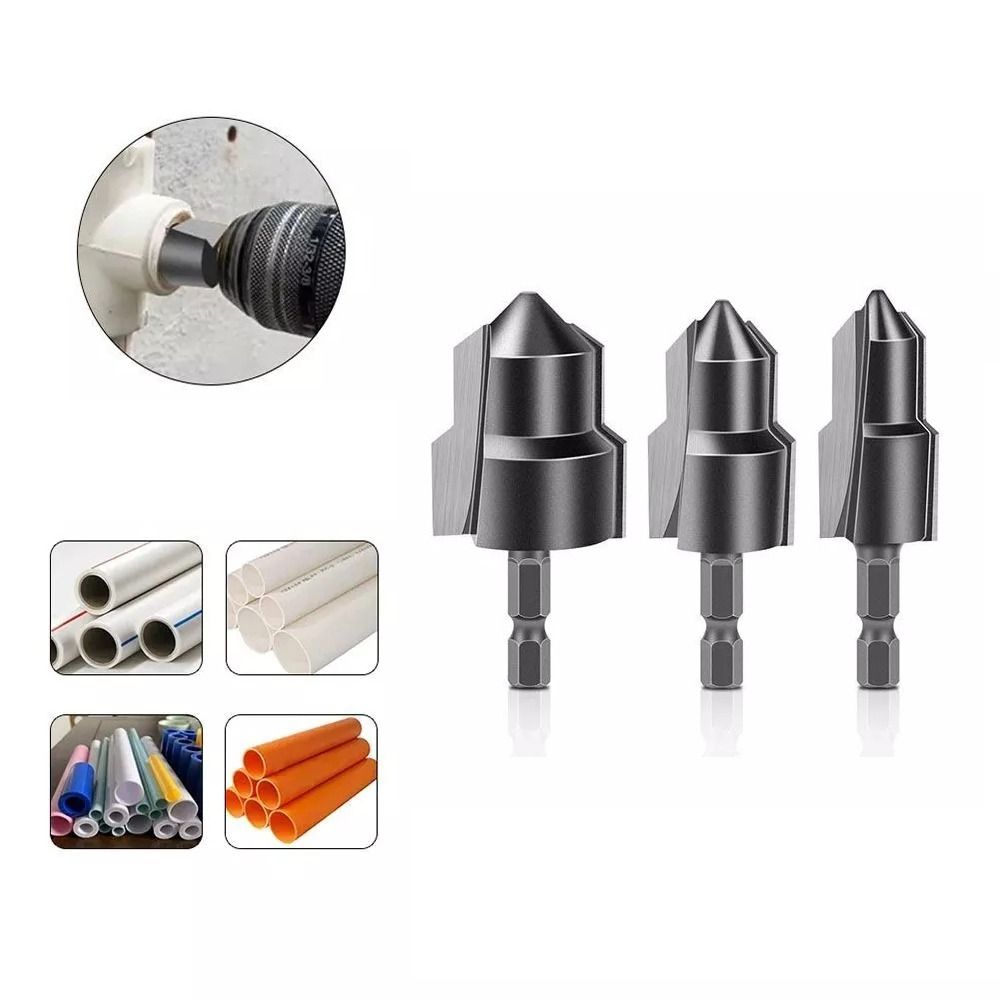 20/25/32mm PPR Lifting Drill Bit Hexagon Shank Water Pipe Repair Drill Portable Hole Opener 15-19mm
20/25/32mm PPR Lifting Drill Bit Hexagon Shank Water Pipe Repair Drill Portable Hole Opener 15-19mm