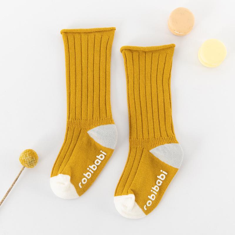 Разноцветные детские носки для новорожденных, противоскользящие детские чулки, детские носки, мягкие хлопковые гольфы для малышей, От 0 до 1 года жёлтый
Разноцветные детские носки для новорожденных, противоскользящие детские чулки, детские носки, мягкие хлопковые гольфы для малышей, От 0 до 1 года жёлтый