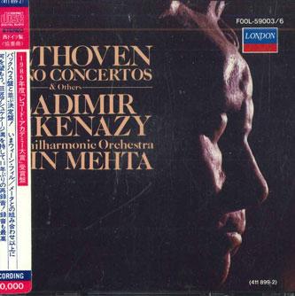 CD ASHKENAZY, MEHTA - Beethoven Piano Concertos & Others F00L590036 POLYDOR Japan Obi Classical Used
CD ASHKENAZY, MEHTA - Beethoven Piano Concertos & Others F00L590036 POLYDOR Japan Obi Classical Used