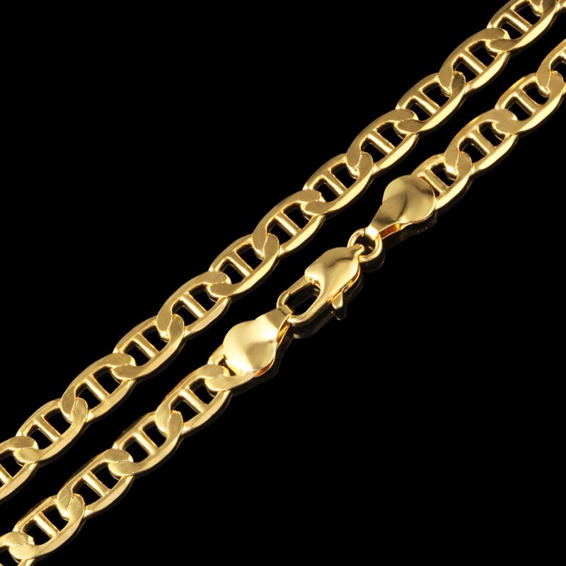 Японское колье с позолотой 18 карат для мужчин - N103 3mm Width - 46cm (Gold 18 inches)
Японское колье с позолотой 18 карат для мужчин - N103 3mm Width - 46cm (Gold 18 inches)