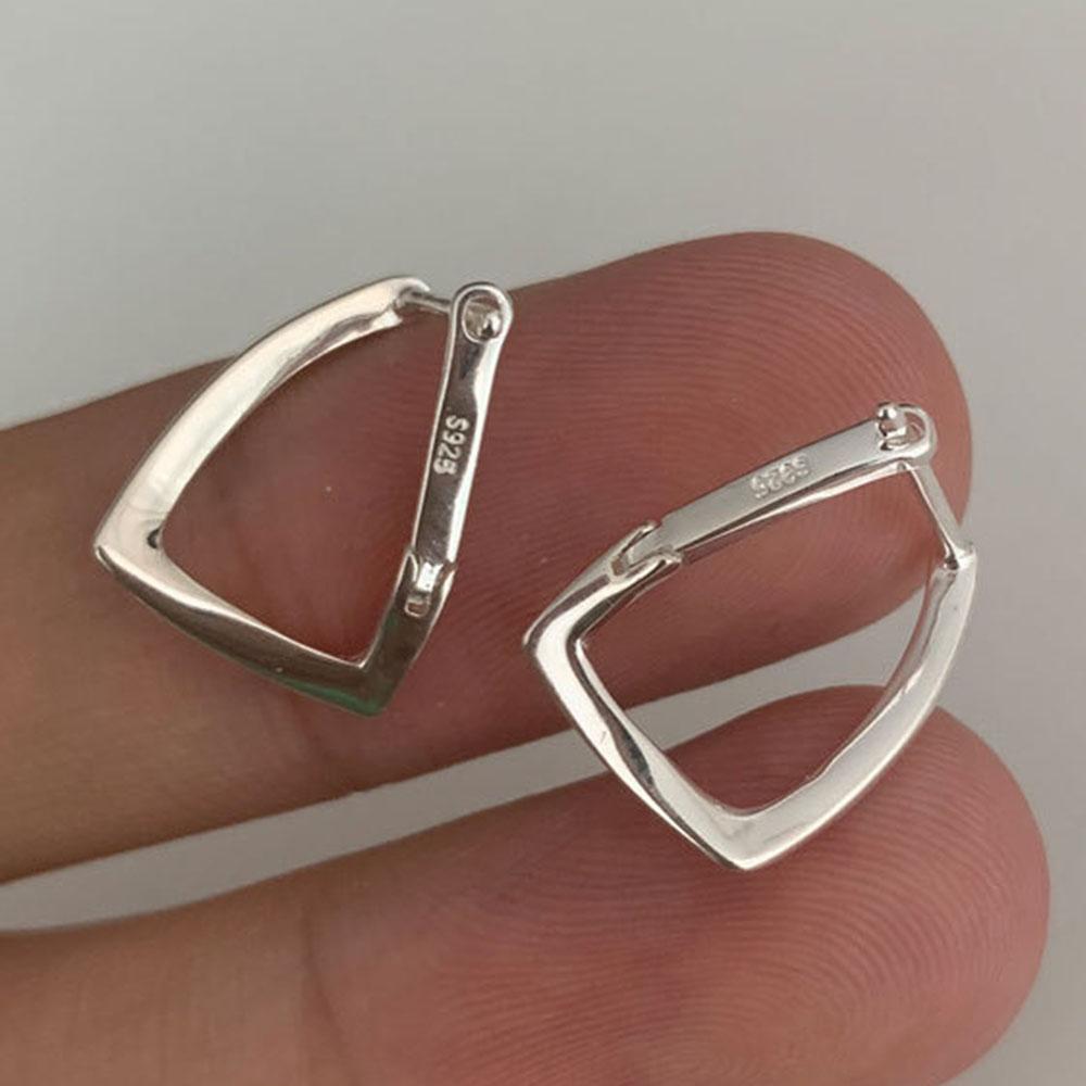 925 Sterling Silver Earrings For Women Trendy Simple Geometric Earring Jewelry Prevent Allergy Party Christmas Accessories
925 Sterling Silver Earrings For Women Trendy Simple Geometric Earring Jewelry Prevent Allergy Party Christmas Accessories