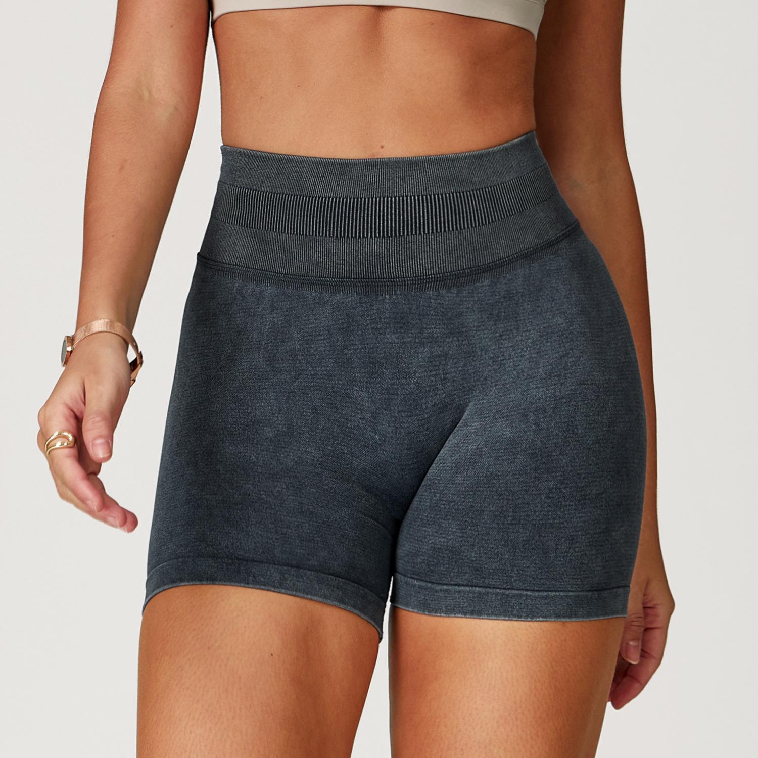 Seamless High-Waist Sand Washed Yoga and Fitness Shorts for Women - Wear-Resistant and Anti-Wrinkle S
Seamless High-Waist Sand Washed Yoga and Fitness Shorts for Women - Wear-Resistant and Anti-Wrinkle S