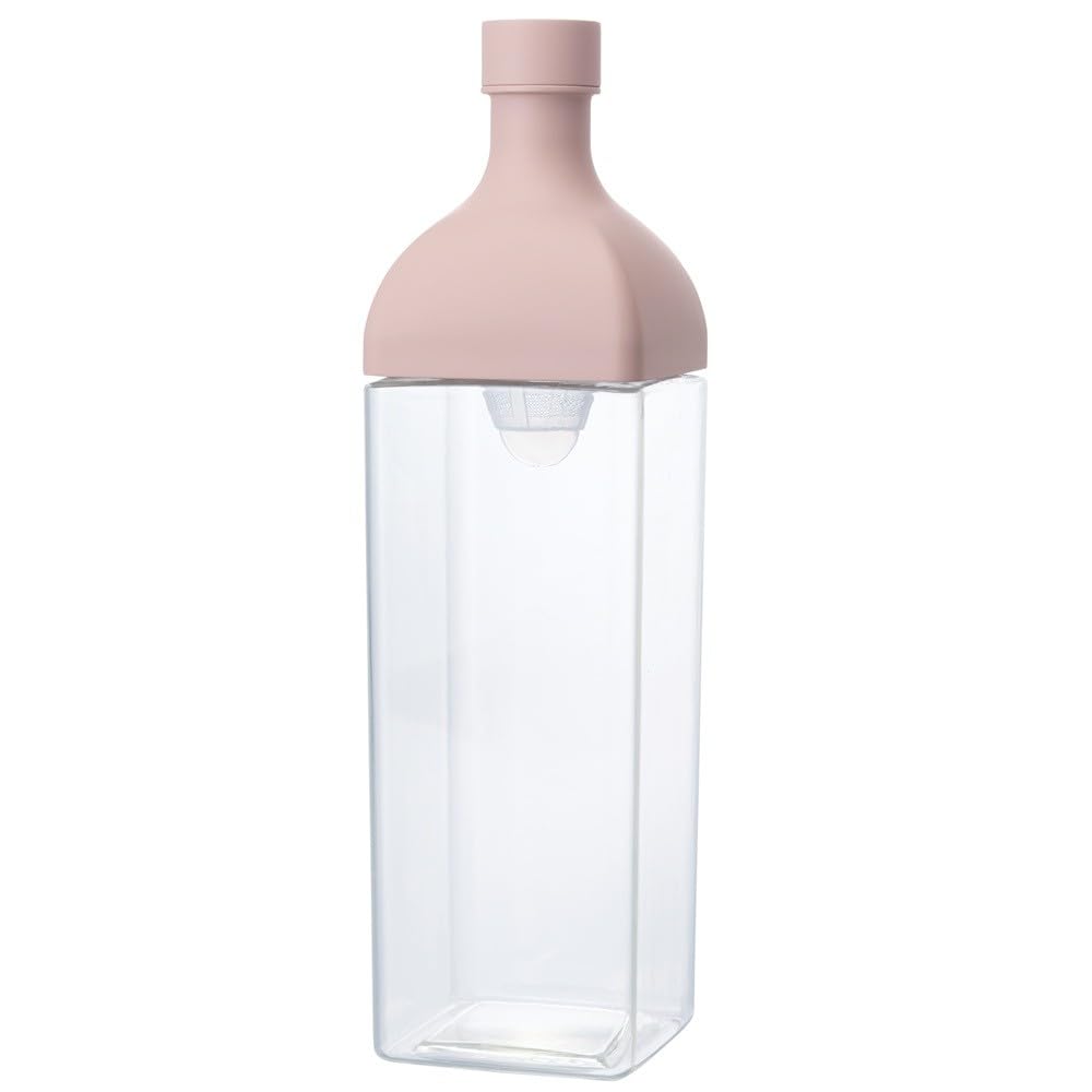 Кувшин из смолы HARIO Kirk Bottle с вертикальным и горизонтальным отверстием для ситечка для чая, изготовлен в Японии, практичная дымчато-розовая подарочная упаковка, характеристики модели
Кувшин из смолы HARIO Kirk Bottle с вертикальным и горизонтальным отверстием для ситечка для чая, изготовлен в Японии, практичная дымчато-розовая подарочная упаковка, характеристики модели
