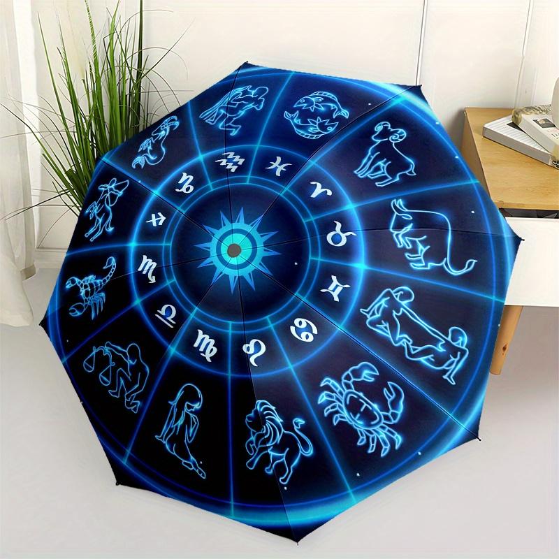 Zodiac Wheel Astrology Chart Horoscope DecorUmbrella, Portable 3-Fold Compact Umbrella for Men & Women Gift
Zodiac Wheel Astrology Chart Horoscope DecorUmbrella, Portable 3-Fold Compact Umbrella for Men & Women Gift