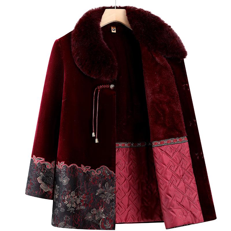 Women s Winter Fleece-Lined Velvet Coat for Middle-Aged & Elderly – Thick, Warm, Cold-Proof Cotton Jacket XL (suggested 40-48 kg)
Women s Winter Fleece-Lined Velvet Coat for Middle-Aged & Elderly – Thick, Warm, Cold-Proof Cotton Jacket XL (suggested 40-48 kg)