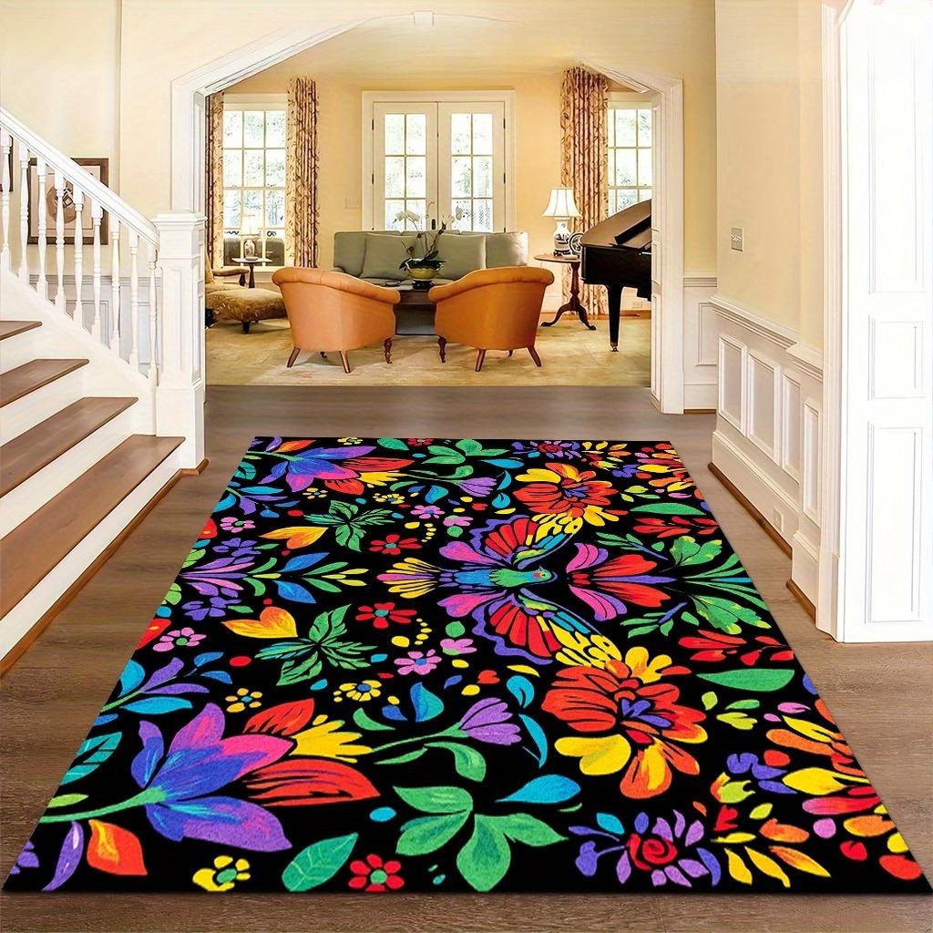 Bright Colors Soft Rug Flowers Floor Mat Live Room Bedroom Easy To Clean Children s Play Mat Home Decor Carpet Chair Rugs Gift 40X60cm
Bright Colors Soft Rug Flowers Floor Mat Live Room Bedroom Easy To Clean Children s Play Mat Home Decor Carpet Chair Rugs Gift 40X60cm