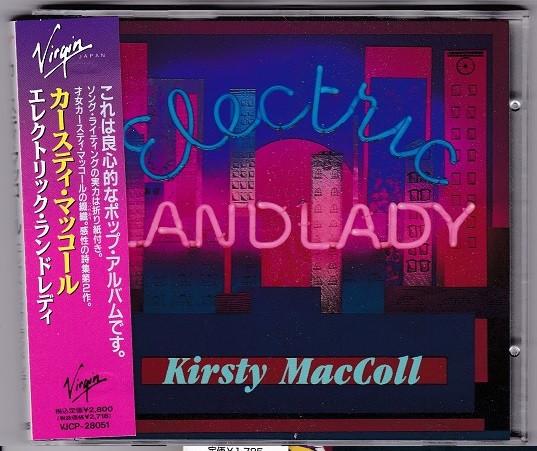 CD KIRSTY MACCOLL - Electric Landlady VJCP28051PROMO Virgin 1991 Japan ObiRock Used
CD KIRSTY MACCOLL - Electric Landlady VJCP28051PROMO Virgin 1991 Japan ObiRock Used