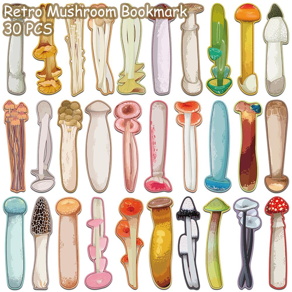 30 Retro Cartoon Mushroom Bookmarks: High-Grade Design for Students QH567
30 Retro Cartoon Mushroom Bookmarks: High-Grade Design for Students QH567