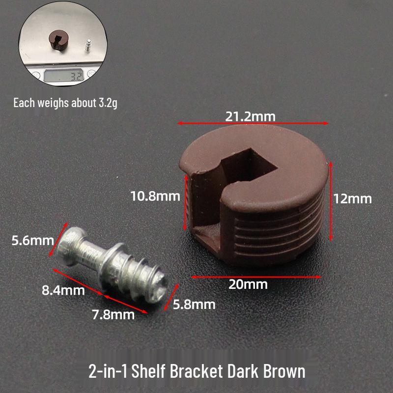 Diswei Adjustable 2-in-1 Cabinet & Partition Support Bracket
Diswei Adjustable 2-in-1 Cabinet & Partition Support Bracket