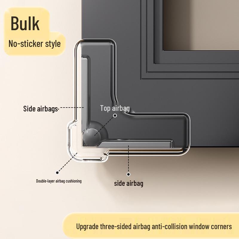 Clear PVC Self-Adhesive Corner Protector for Child Safety
Clear PVC Self-Adhesive Corner Protector for Child Safety